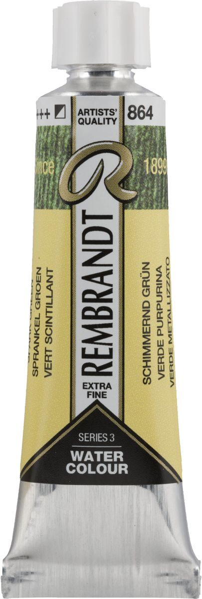 Rembrandt Water Colour Tube 10ml | Spark Green (864)